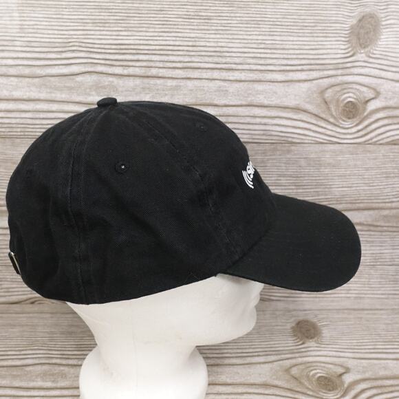 SIRIUS XM SATTELITE RADIO BLACK STRAPBACK BASEBALL HAT CAP - Picture 6 of 8